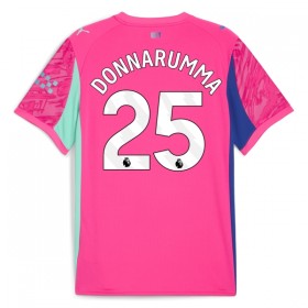 Manchester City Gianluigi Donnarumma 25 Brankářské Růžová 2025-26 - Fotbalové Dresy (S/S)